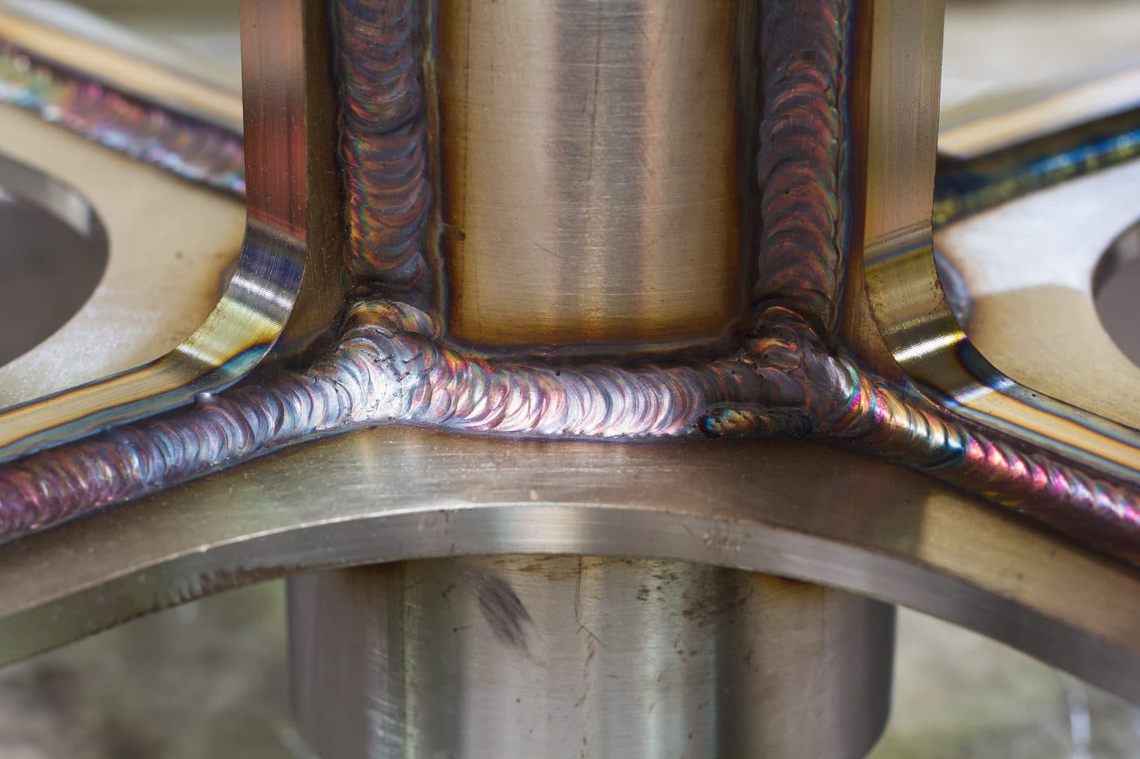 Stainless argon arc welding for marine work